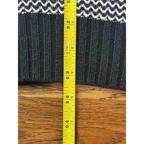 GAP Maternity Chunky Knit Long Sweater Dress. Striped Chevron Stripe Women's XS - Picture 7 of 12